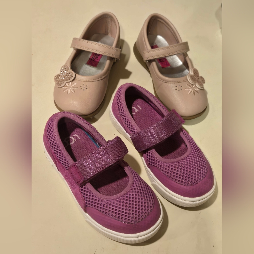 LIKE NEW Todler girl shoes- size 8